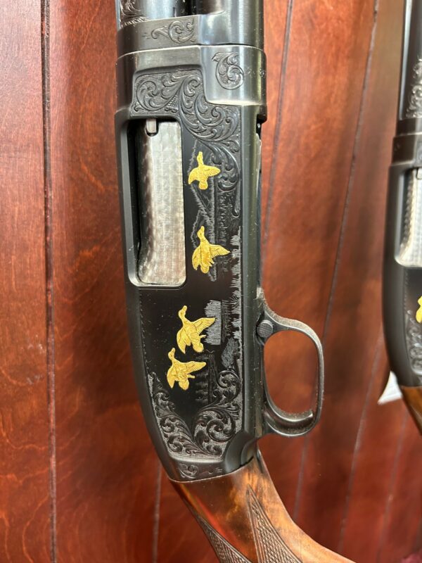 WINCHESTER MOD 12 PIGEON GRADE LARRY CURRY COMPLETE CUSTOM  SET!! - Image 2