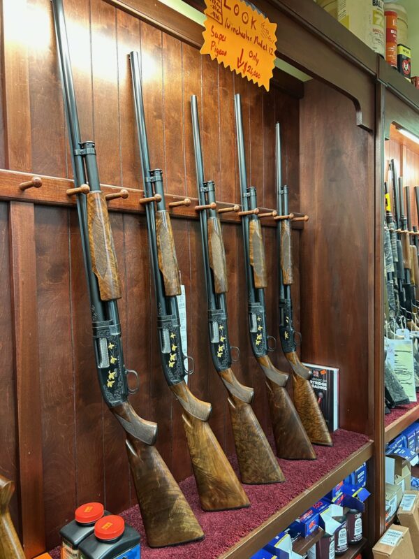 WINCHESTER MOD 12 PIGEON GRADE LARRY CURRY COMPLETE CUSTOM  SET!!